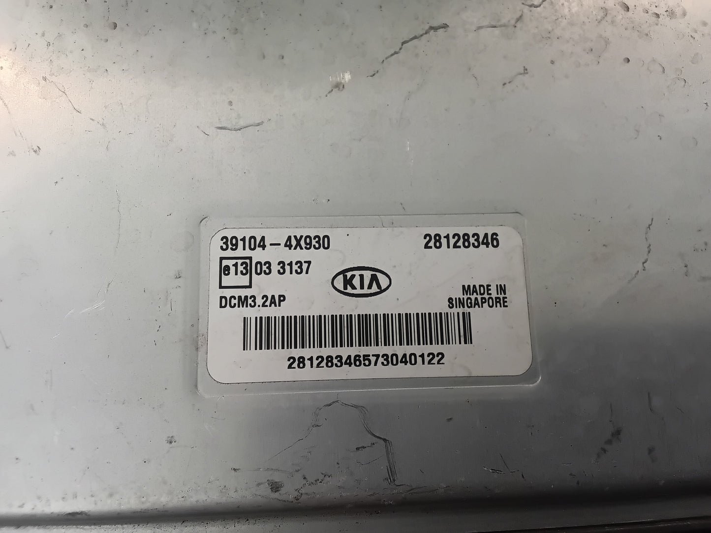 Plug & Play Delphi Engine ECU, Kia, 391044X930, 39104-4X930, 28128346, R0412C050A, C5.1, DCM3.2AP