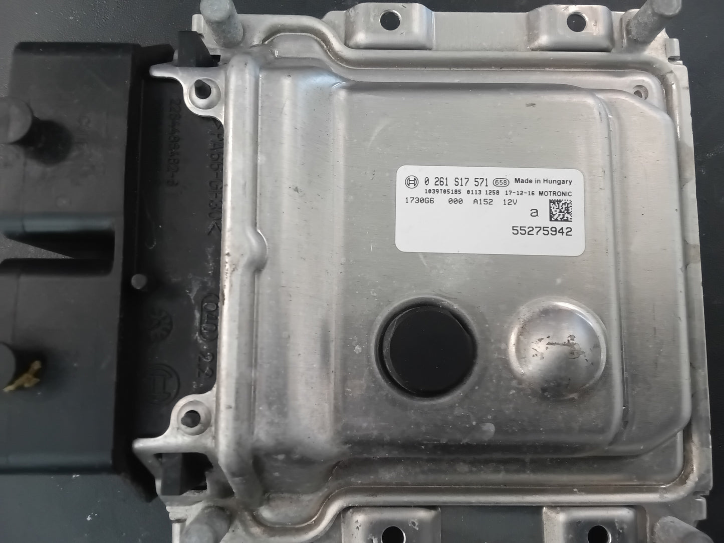 Plug & Play Bosch Engine ECU, Fiat 500 Abarth, 0261S17571, 0 261 S17 571, 55275942