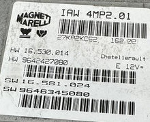 Plug & Play Engine Magneti Marelli ECU, Peugeot, Citroen, IAW 4MP2.01, HW 16.530.014, HW 9642427080, SW 16.581.024, SW 9646345080