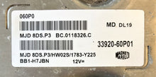 Suzuki Swift, 3392060P01, 33920-60P01, MDJ8DSP3, MDJ 8DS.P3, BC0118326C, BC.0118326.C