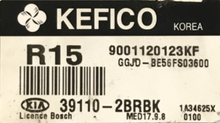 391102BRBK, 39110-2BRBK, 9001120123KF, MED17.9.8