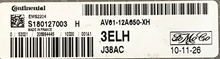 S180127003H, S180127003 H, AV61-12A650-XH, AV6112A650XH, 3ELH, EMS2204, J38AC