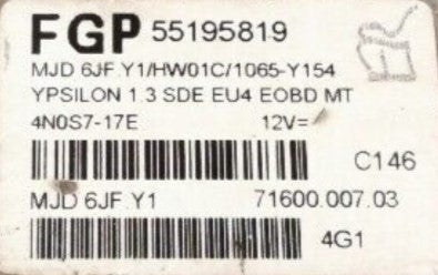 55195819, MJD6JFY1, MJD 6JF Y1, 7160000703, 71600.007.03, HW01C