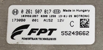 Fiat 500L 1.4, 0261S07817, 0 261 S07 817, 55249662