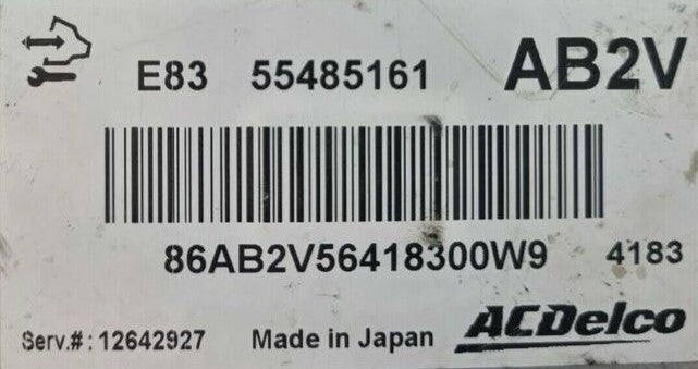 55485161, AB2V, E83, 12642927