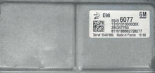Plug & Play Delco Engine ECU, Vauxhall, Opel, 55496077, 1310101000000X, 395357783, E98