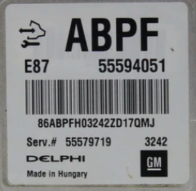 55579719, 55594051, ABPF, E87