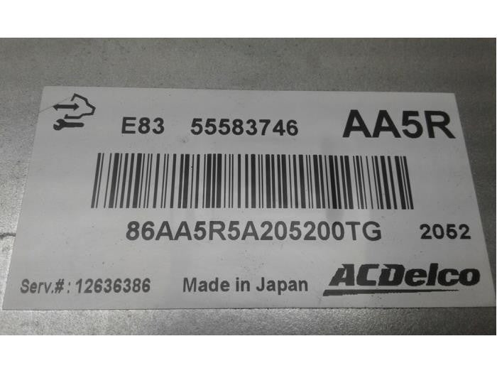 55583746, AA5R, E83, 12636386