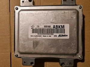 Plug & Play ACDelco Engine ECU, 55591660, ABKM, 12643636