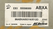 55598089, 12636386, ABXA, E83