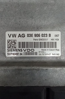 03E906023B, 03E 906 023 B, 5WP4040204, 5WP40402 04, Simos 9.1
