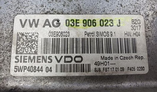 03E906023J, 03E 906 023 J, 5WP4084404, 5WP40844 04, Simos 9.1