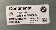 BMW DME MSD85.0, 7598345, 7 598 345, 5WK93827, INDEX 01