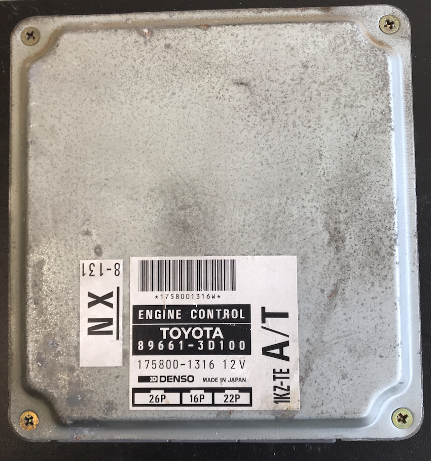 Plug & Play Denso Engine ECU, Toyota Surf Hilux 3.0L Auto, 89661-3D100 ...