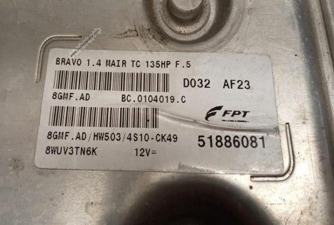 8GMFAD, 8GMF.AD, 51886081, BC0104019C, BC.0104019.C, HW503