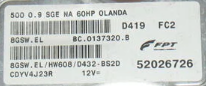 8GSWEL, 8GSW.EL, 52026726, BC0137320B, BC.0137320.B, HW608