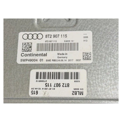 Continental Simos 18.1 8T2907115 5WP49004 01 label