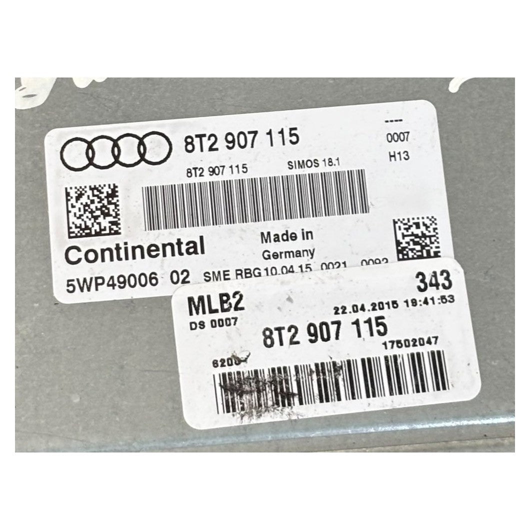 Continental Simos 18.1 8T2907115 5WP49006 02 label