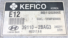 Hyundai, 90011202863KE, 391102BAG3, 39110-2BAG3, MED17.9.8