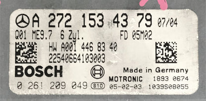 0261209049, 0 261 209 049, A2721534379, A 272 153 43 79, A0014468340, A001 446 83 40, ME9.7