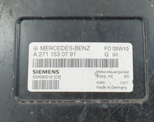 Plug & Play Mercedes Siemens Engine ECU, A2711530791, A 271 153 07 91, 5WK90519, SIM4L KE