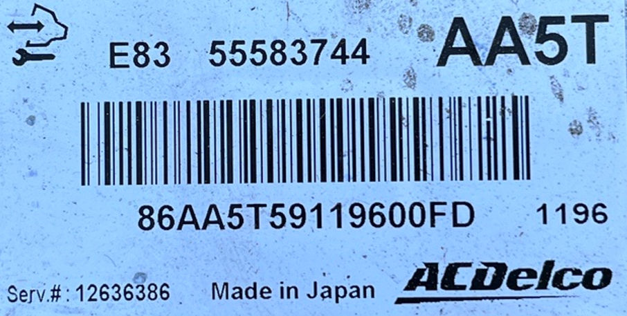 55583744, AA5T, E83, 12636386