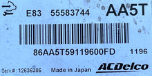 55583744, AA5T, E83, 12636386