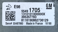ACDelco Engine ECU, Vauxhall Mokka 1.6CDTI, 55491705, 55487860, E98