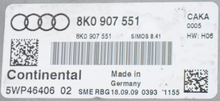 Plug & Play Continental Engine ECU, Audi, 8K0907551, 8K0 907 551, 5WP46406 02, 5WP4640602, Simos 8.41