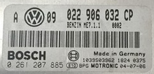 Audi, 0261207885, 0 261 207 885, 022906032CP, 022 906 032 CP, ME7.1.1, 1039S03962