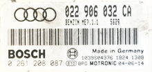 Audi A3 3.2L, 0261208087, 0 261 208 087, 022906032CA , 022 906 032 CA , ME7.1.1