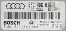 Audi A3 2.0 TDI, 0281011364, 0 281 011 364, 03G906016G, 03G 906 016 G