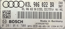 Audi A3 2.0 TDI, 0281014708, 0 281 014 708, 03L906022BR, 03L 906 022 BR, 1039S28753, EDC17CP14