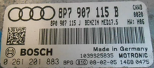 Audi A3 2.0 TFSI, 0261201883, 0 261 201 883, 8P7907115B, 8P7 907 115 B, MED17.5