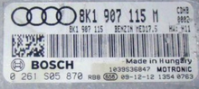 Audi A4 / A5 1.8 TFSI, 0261S05870, 0 261 S05 870, 8K1907115M, 8K1 907 115 M, MED17.5