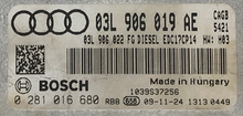 Audi A6 2.0 TDI, 0281016680, 0 281 016 680, 03L906019AE, 03L 906 019 AE, EDC17CP14