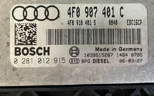 Audi A6 3.0 TDI, 0281012915, 0 281 012 915, 4F0907401C, 4F0 907 401 C, 4F0910401S, 4F0 910 401 S, EDC16CP34, 1039S15267