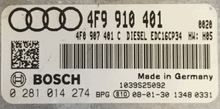 0281014274, 0 281 014 274, 4F9910401, 4F9 910 401, 4F0907401C, 4F0 907 401 C, EDC16CP34