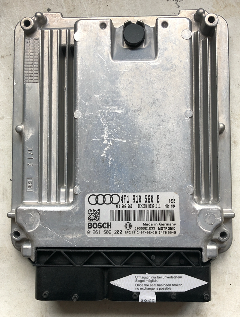 Audi A6 4.2, 0261S02200, 0 261 S02 200, 4F1910560B , 4F1 910 560 B , MED9.1.1, 1039S21233