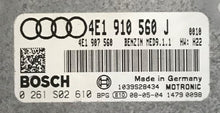 Audi A8 Quattro, 0261S02610, 0 261 S02 610, 4E1910560J, 4E1 910 560 J, 4E1907560, 4E1 907 560, MED9.1.1