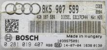Audi Q5 3.0 TDI, 0281019407, 0 281 019 407, 8K5907589, 8K5 907 589, 4G0907589, 4G0 907 589, EDC17CP44