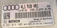 Audi Q7 3.0L TDI, 0 281 014 409, 0281014409, 4L1 910 401, 4L1910401, 1039S23737 EDC16CP