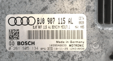 Audi TT 2.0 TFSI, 0261S05134, 0 261 S05 134, 8J0907115AL, 8J0 907 115 AL, 8J0907115AJ, 8J0 907 115 AJ, MED17.1