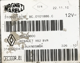 BC0101886C, BC.0101886.C, 310320197R, 310320047R, CFC333R01, CFC333R.01 