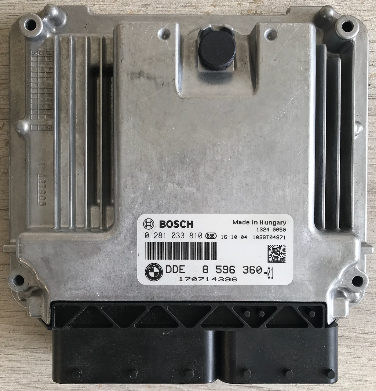 BMW, 0281033810, 0 281 033 810, DDE8596360, DDE 8 596 360