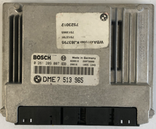 BMW 316i E46, BMW 318i E46, 0261209007, 0 261 209 007, DME7513965, DME 7 513 965