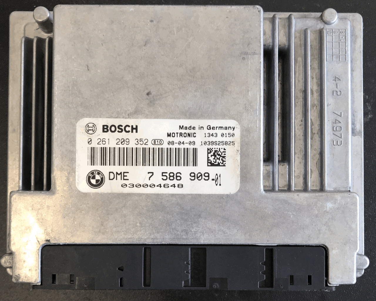 BMW 540i, 550i, 650i, 740i, X5, 0261209352, 0 261 209 352, DME7586909, DME 7 586 909, 1039S25825
