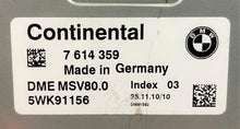 BMW, 7614359, 7 614 359, DMEMSV800, DME MSV80.0, 5WK91156, Index 03