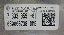 BMW M5, 0261S07651, 0 261 S07 651, DME7633959, DME 7 633 959