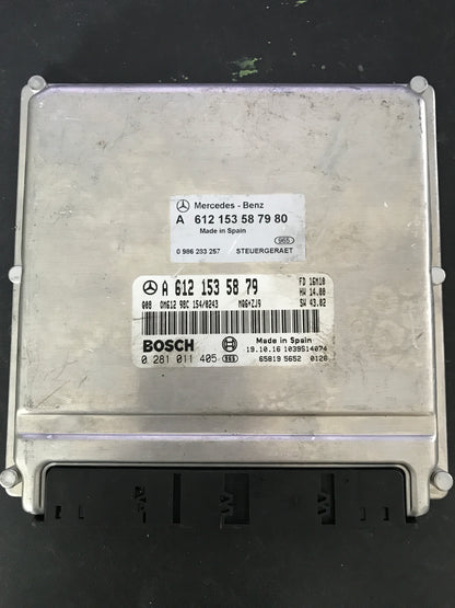 Plug & Play Bosch Engine ECU, 0281011405, 0 281 011 405, A 612 153 58 79, A6121535879